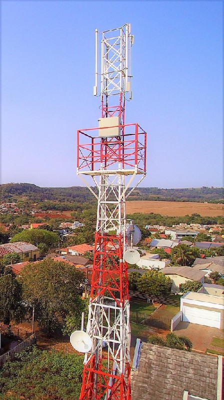 Imagem ilustrativa de Torre para antena de celular rural